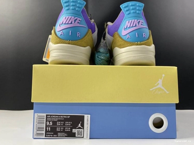 x SP Desert Moss 4 Jordan Union Air DJ5718-300 0714
